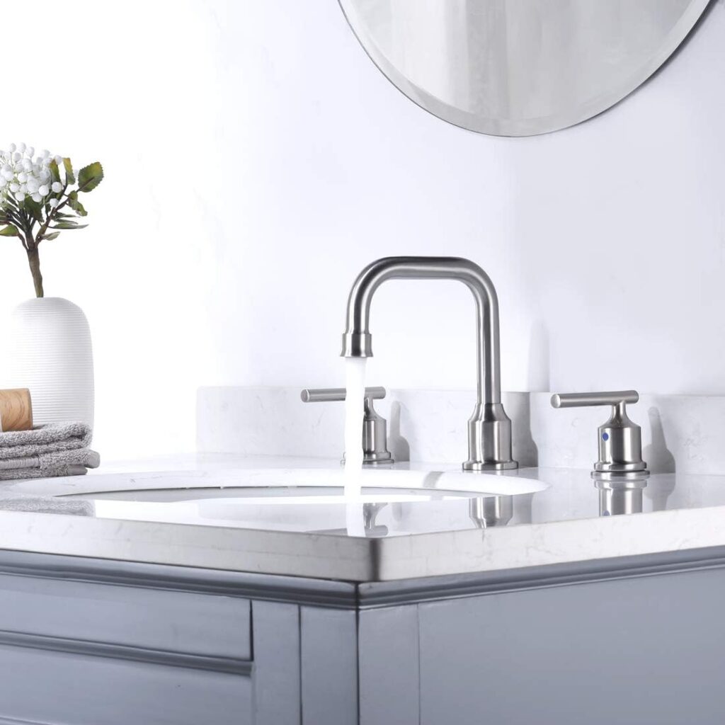 The Ultimate Guide To Brushed Nickel 3-Hole Bathroom Faucet | ARCORA ...