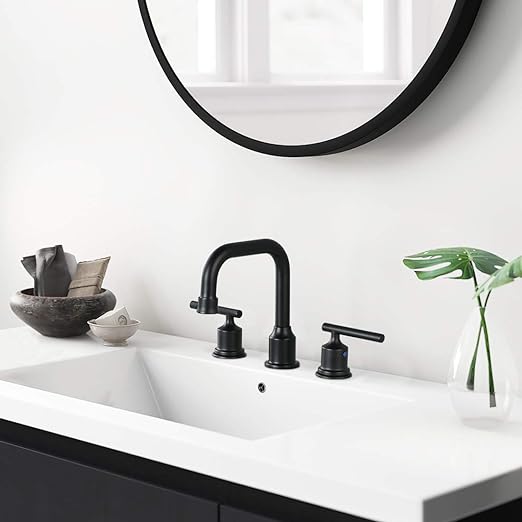 How To Choose A Matte Black Widespread Bathroom Faucet? | ARCORA FAUCETS