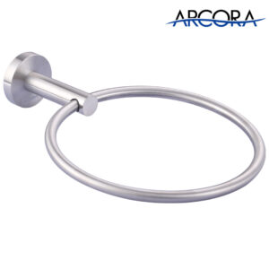 ARCORA Brushed Nickel Stainless Steel Wall Mount Towel Ring