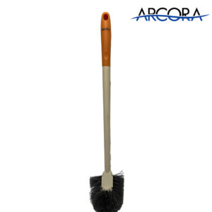 ARCORA Curved Long Antislip Grip Toilet Brush with Long Handle